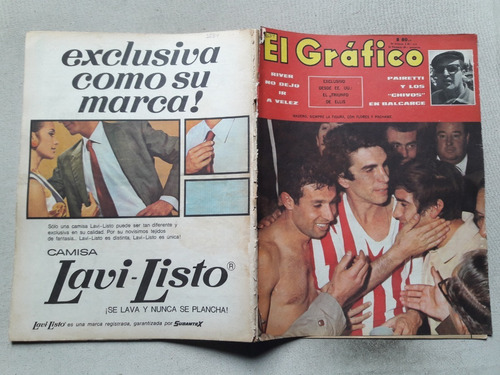 El Grafico Nº 2534 Año 1968 River Velez Estudiantes Huracan