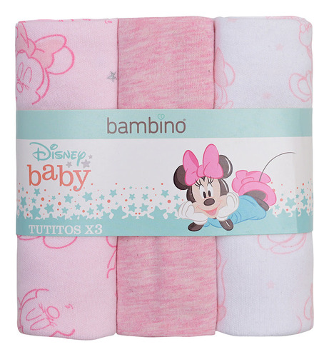 Tutos X 3 Disney Minnie Mouse Bambino