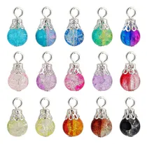 Comprar Ph Pandahall 225 Dijes Colgantes De Cristal De 15 Colores C.