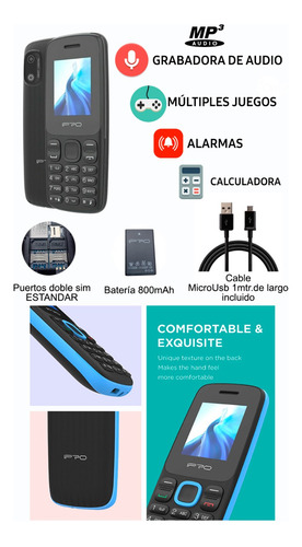 Imagen 6 de 10 de Celular Con Botones Ideal Para Mayores Liberado