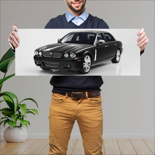 Cuadro 30x80cm Auto 2008 Jaguar Xj Portfolio 349 242