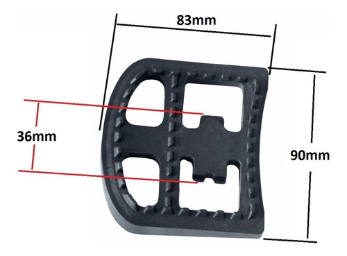 Imagem 2 de 8 de Pedal Bicicleta Plataforma Tipo Shimano Wellgo Clip Encaixe