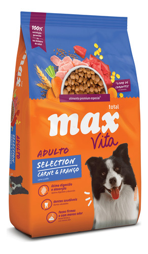 Max Vita Comida Para Perro C Max Vita Adulto Selection Carne