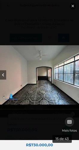 Casa Com 4 Dormitórios,sendo 2 Suítes,1 Com Hidromassagem.