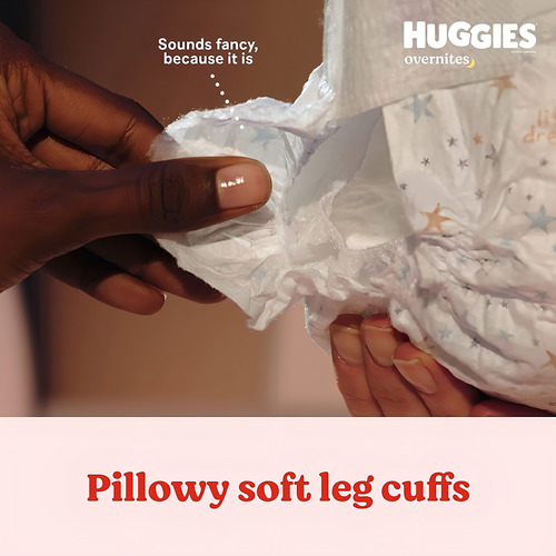 Pañales De Bebé Nocturno Talla 3, Huggies 132 Unidades Género Sin género Talla Etapa 3