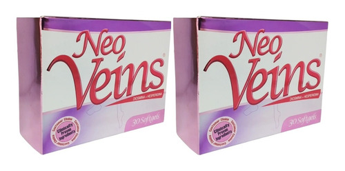 2 X Neoveins 500mg X 30 Soft - Unidad a $54950