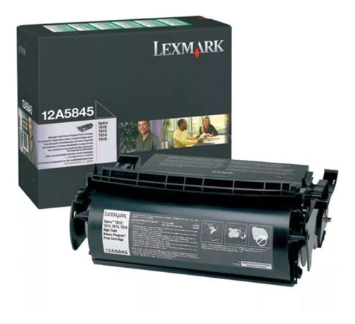 Toner Lexmark 12a5845 Original Optra T610 T612 T614 T616