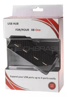 Adaptador Hub Usb 4portas Compatível Xbox One Fat Carregador