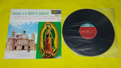 Acetato Canciones A La Virgen De Guadalupe Vinil Lp