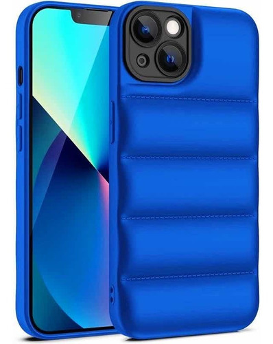 En Stock Abfa Shop Case Puffer Jacket iPhone 14 Pro Max Azul