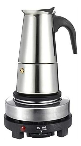 Will Ml Portable Café Cafetera Moka Pot De Acero Inoxidable