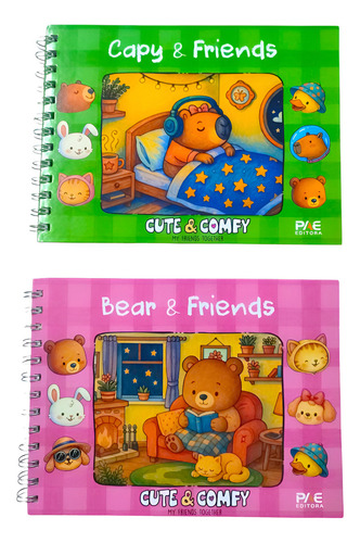 2 Livro Colorir Tik Tok Capivara Capy Comfy Cozy 180 Gm2 Estilo Bob Goods