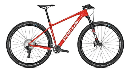 Bicicleta Montaña Focus Raven 8.8 29 Color Rojo Carbono 12g