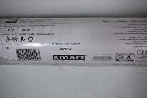 Rollo De Papel Para Empapelar X 10m, Inglés