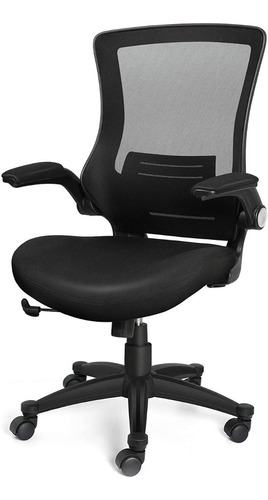 Icoudy Silla De Oficina Ergonómica De Malla Con Respaldo M. Color Black