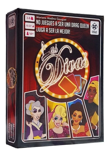 Las Divas Juego De Mesa Cartas Original Lelab