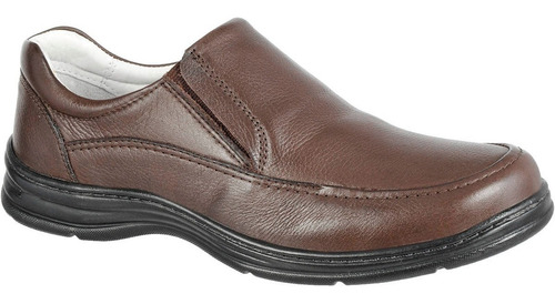 Sapato Masculino Confort Plus Em Couro Bmbrasil 2711