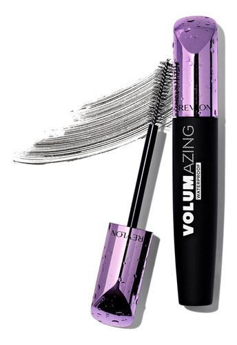 Revlon Máscara De Pestañas Volumazing Waterproof Tono Blacke Color Negro