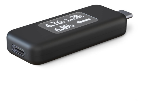 Plugable Medidor De Potencia Usb C Para Monitorear Conexione