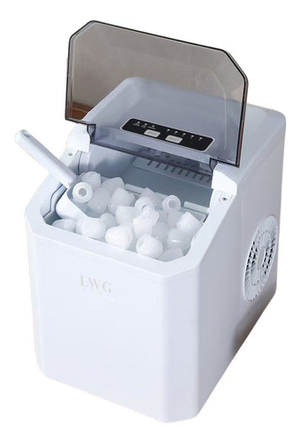 Máquina Para Fazer Gelo 12kg Automática Doméstico Cor Branco 127v