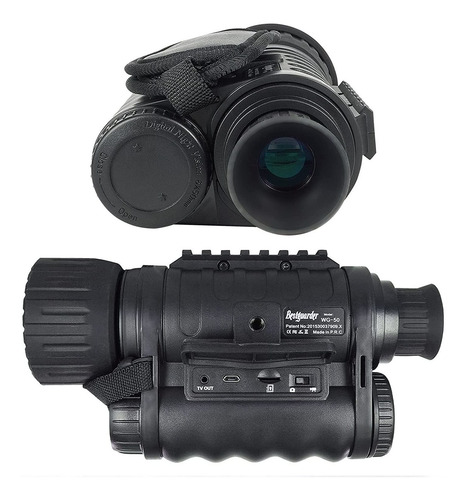 Monocular De Visión Nocturna Digital Hd De 6x50 Mm Con...