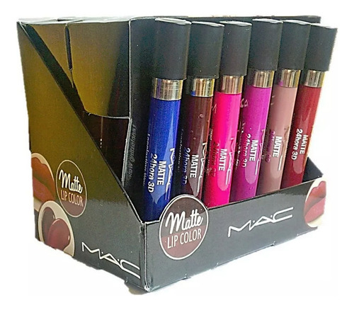 Labial Liquido Mac Caja X19 