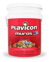 Comprar Plavicon Muros Y Frentes Pintura Impermeable Blanco 25 Kg