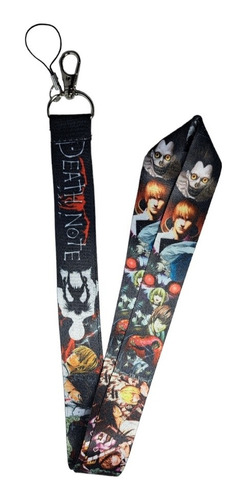 Cintas Para Llaves Llavero Lanyard De Death Note Animé