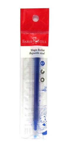 Repuesto Roller Borrable Magic Tinta Azul Faber Castell