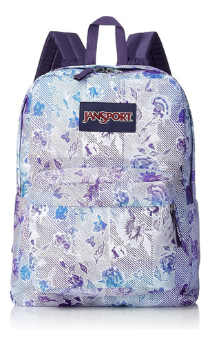 Mochila Jansport Superbreak 25lts Striped Floral