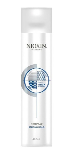 Niospray Strong Hold 300ml-  Spray De Fijación Fuerte Nioxin