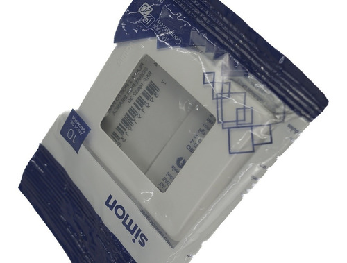 Placa Para Caixa De Sobrepor 1 Posto Branco 19632-30 Simon