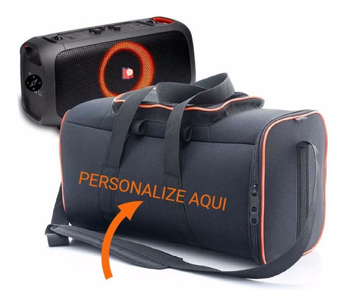 Case Estojo Bolsa Jbl Partybox On The Go Personalizada Top