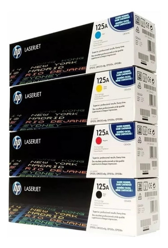 Toner Hp  Original Serie 125a 540, 541, Somos Tienda Fisica 