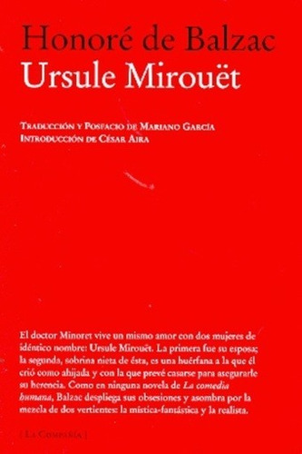 Ursule Mirouet - Honoré De Balzac
