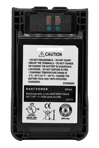 Batería Rad Power Para Radio Kenwood Tk-3000 Tk-2000 Knb65l