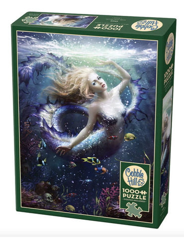 Rompecabezas Sirena En La Profundidad 1000 Pz Cobble Hill