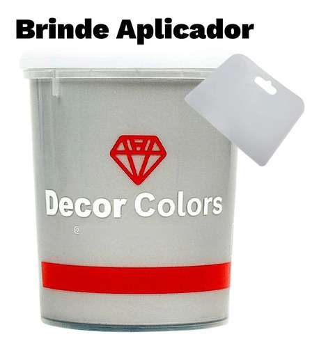 Imagem 5 de 10 de Decor Colors Cimento Queimado Perolizado 1,6k Cinza Tubarao