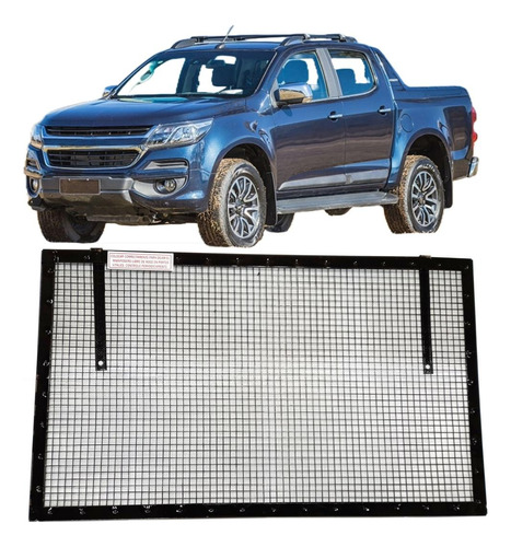 Mariposero Protector De Radiador Chevrolet S10 2016-2020