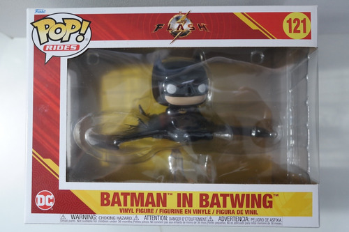 Funko Pop! Ride Batman In Batwing #121 The Flash Dc Movie (Usado)