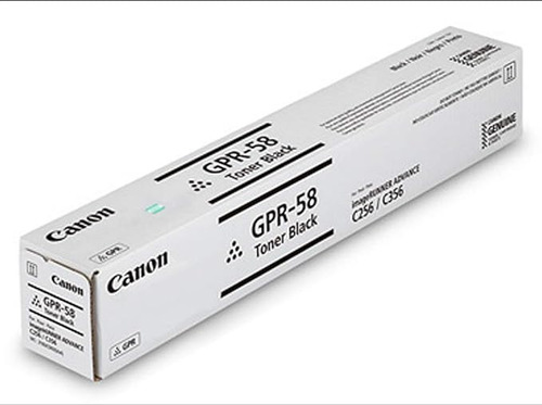 Toner Canon Gpr-58 Imag Runnr Adv C256/c356/c257/c356 Negro