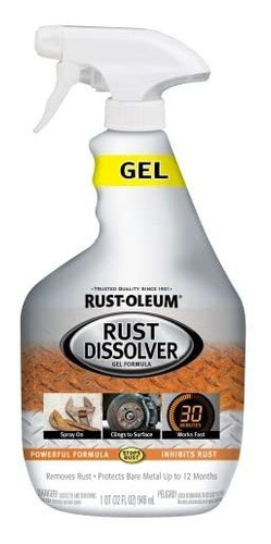 Rust-oleum 300112 Gel Disolvente De Óxido, 32 Onzas