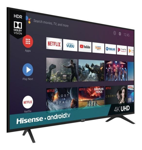 Smart TV de 58" Hisense H6500E Series 58H6550E con pantalla LED 4K