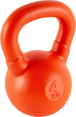 Pesa Rusa O Kettlebell 4 Kg Pvc Funcional Crossfit Fam Fit