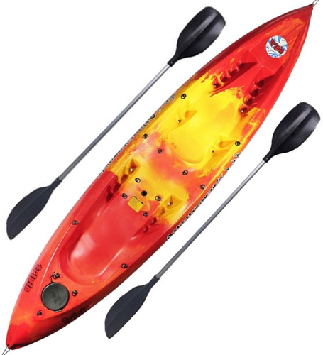Imagen 1 de 8 de Kayak Atlanti Modelo Triplo . Color Gris
