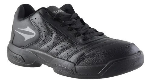 Zapatilla topper game over negra cuero vacuno deals