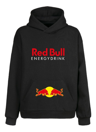 Poleron Canguro Red Bull