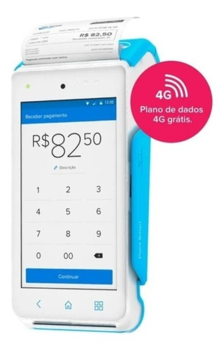 Point Smart A Máquina De Cartão Do Mercado Pago Point 4g Nfc