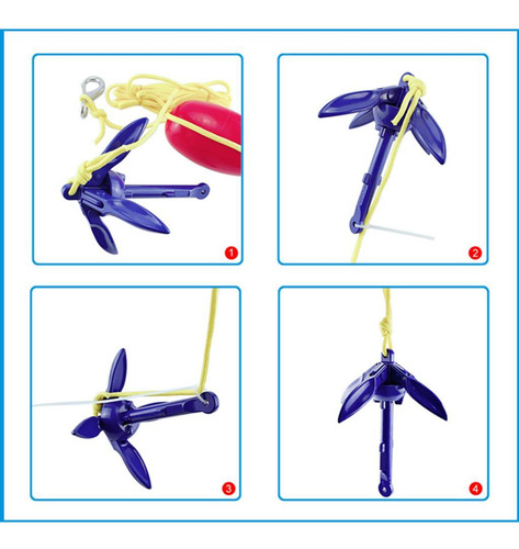 Anclas De Aluminio Fundido Para Ancla Con Cuerda Y Bola