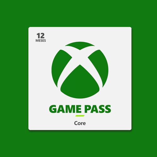 Xbox Game Pass Core 12 Meses